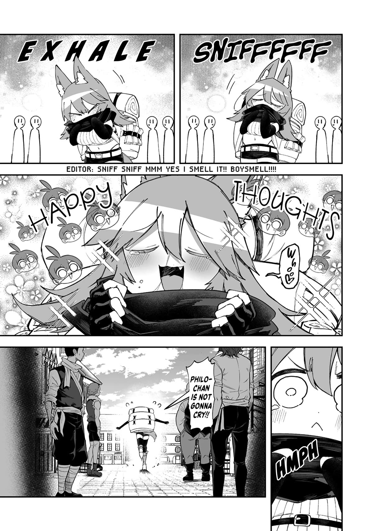 Shiboritoranaide, Onna Shounin-san chapter 47.1 page 11