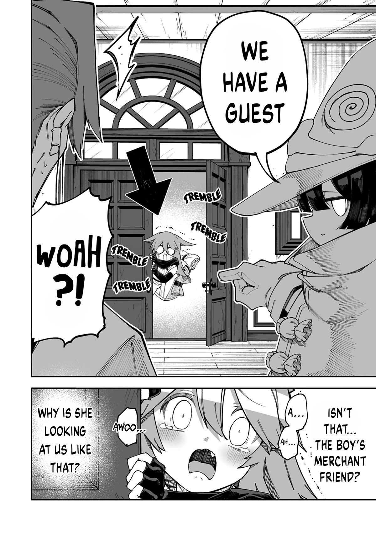 Shiboritoranaide, Onna Shounin-san chapter 47.1 page 4