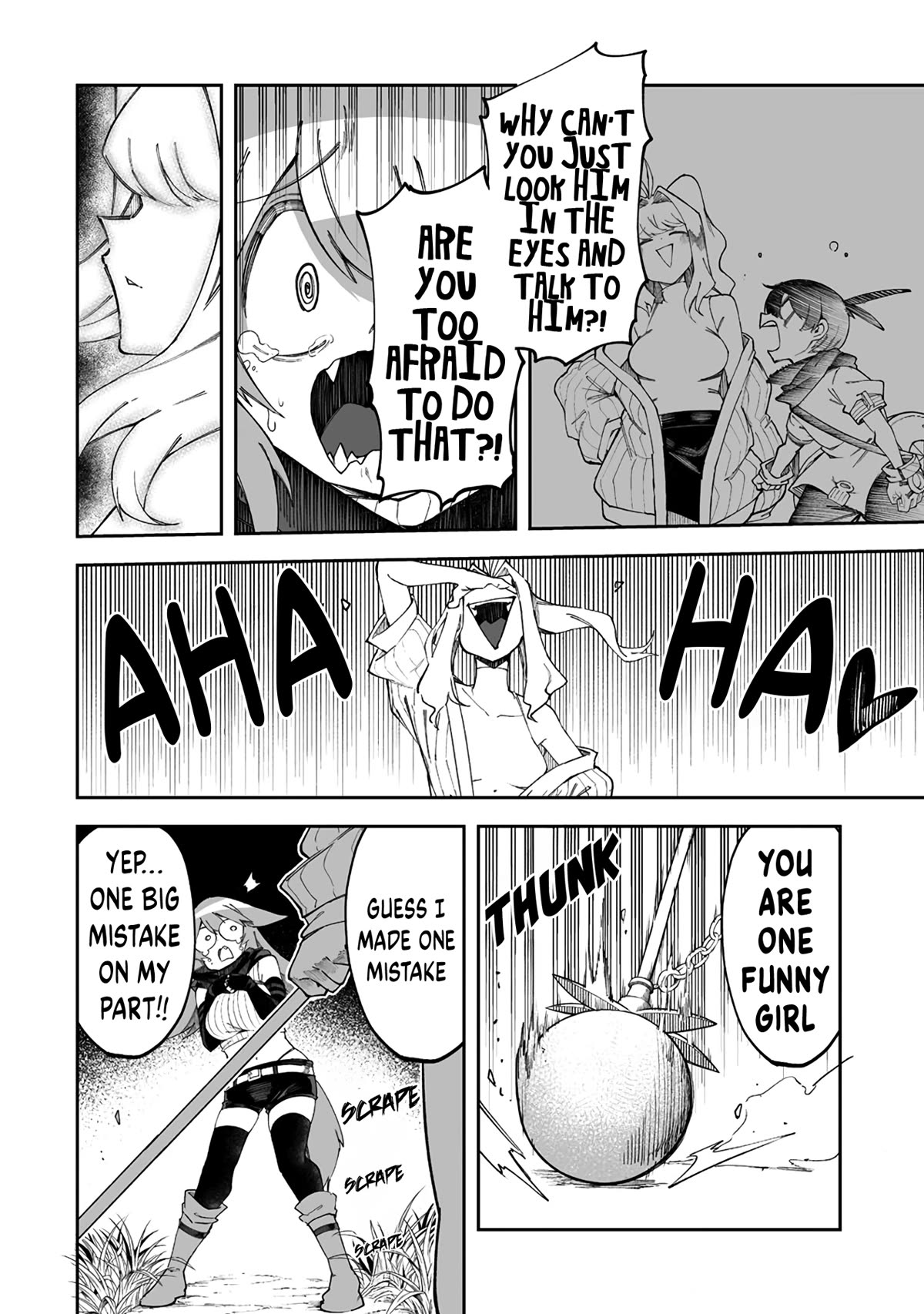 Shiboritoranaide, Onna Shounin-san chapter 47.2 page 14