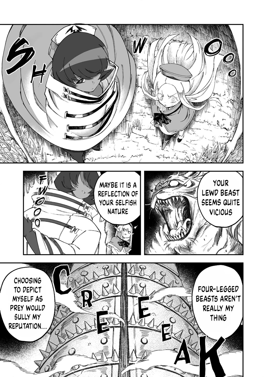 Shiboritoranaide, Onna Shounin-san chapter 48.1 page 11