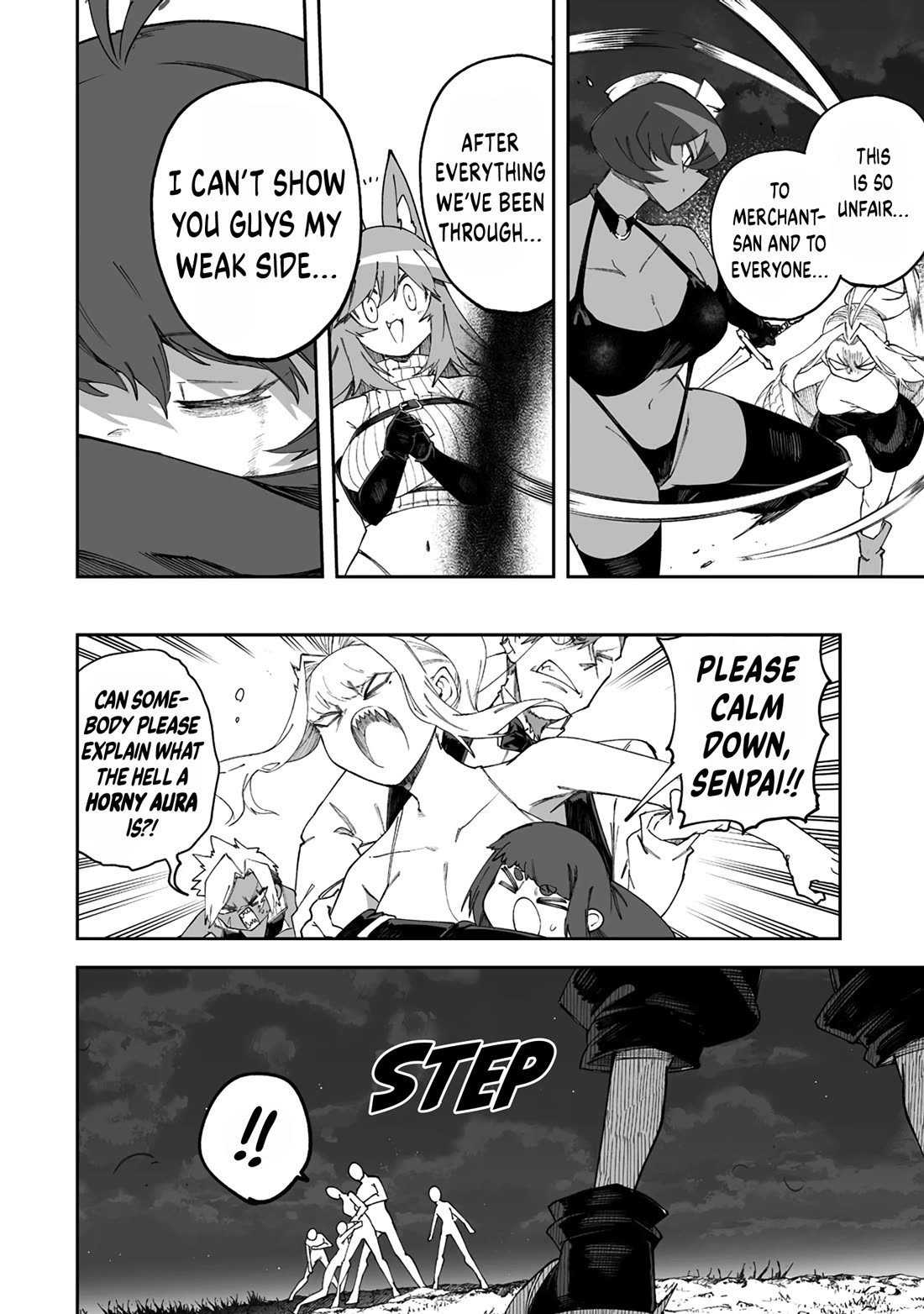 Shiboritoranaide, Onna Shounin-san chapter 48.2 page 12