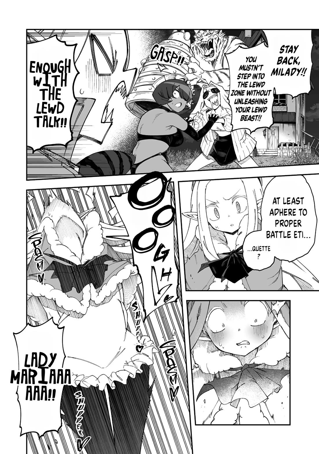 Shiboritoranaide, Onna Shounin-san chapter 48.2 page 2