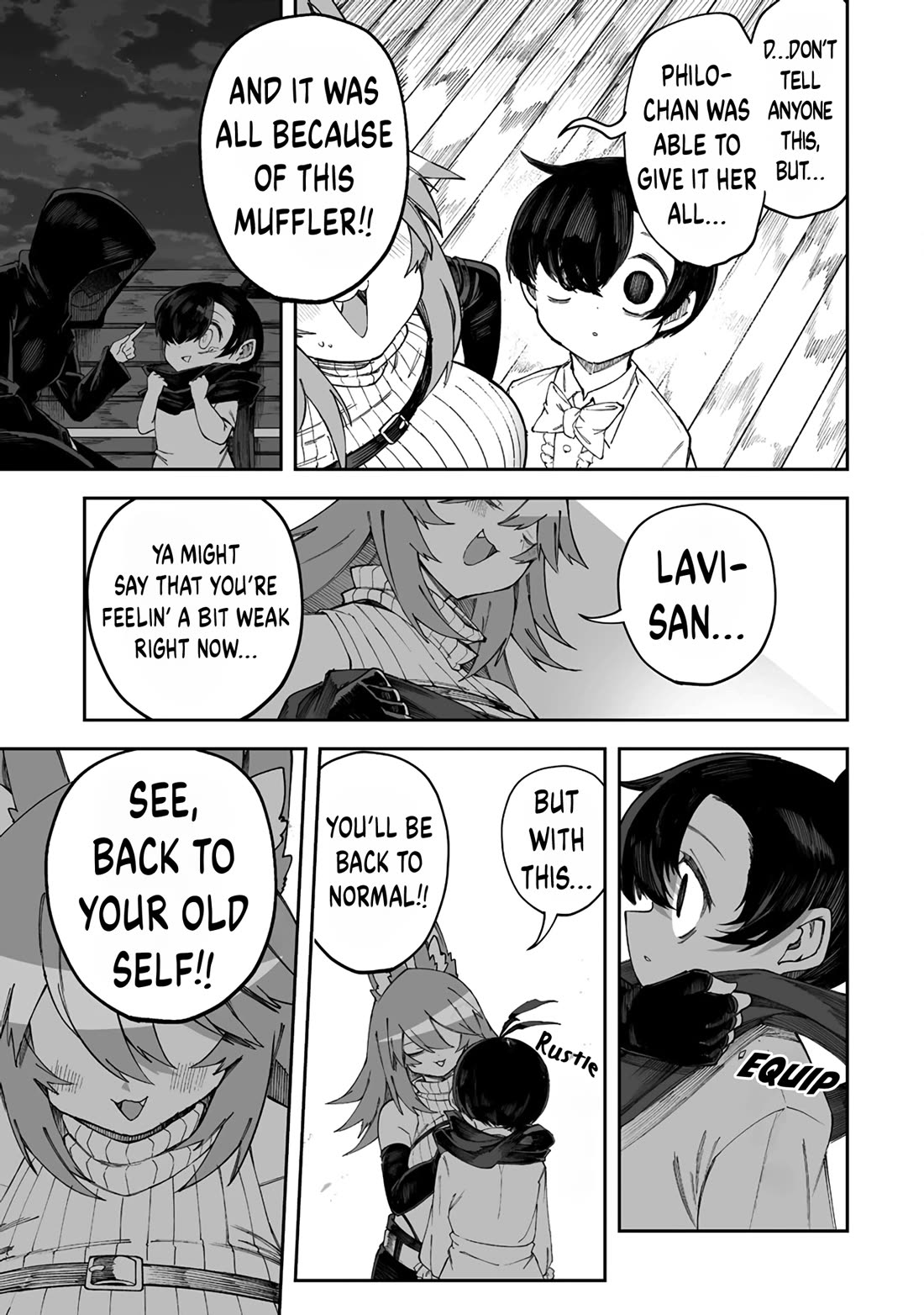 Shiboritoranaide, Onna Shounin-san chapter 48.2 page 9