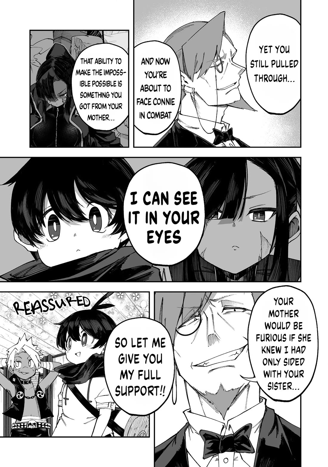 Shiboritoranaide, Onna Shounin-san chapter 49.1 page 5