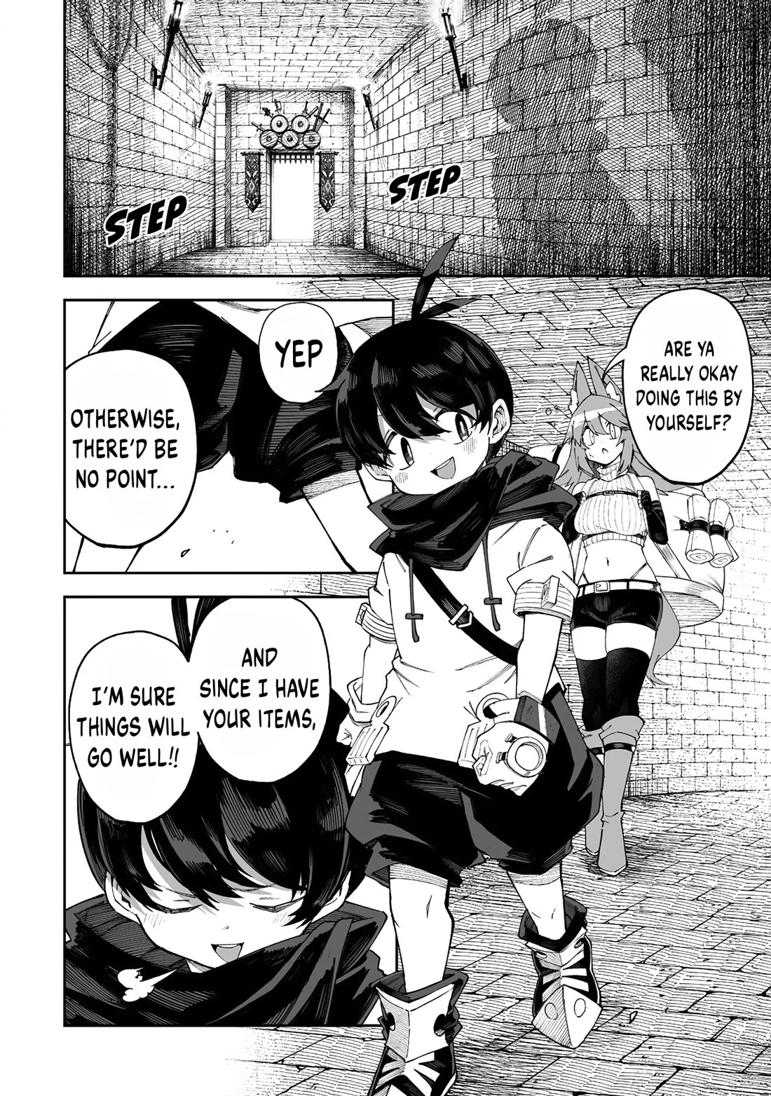 Shiboritoranaide, Onna Shounin-san chapter 49.2 page 1