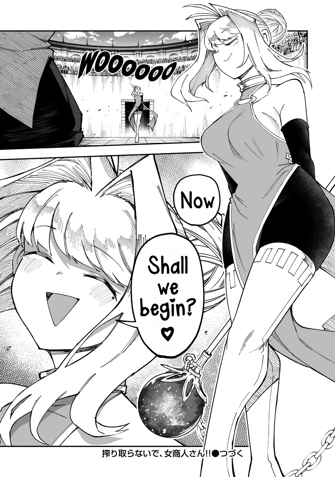 Shiboritoranaide, Onna Shounin-san chapter 49.2 page 11