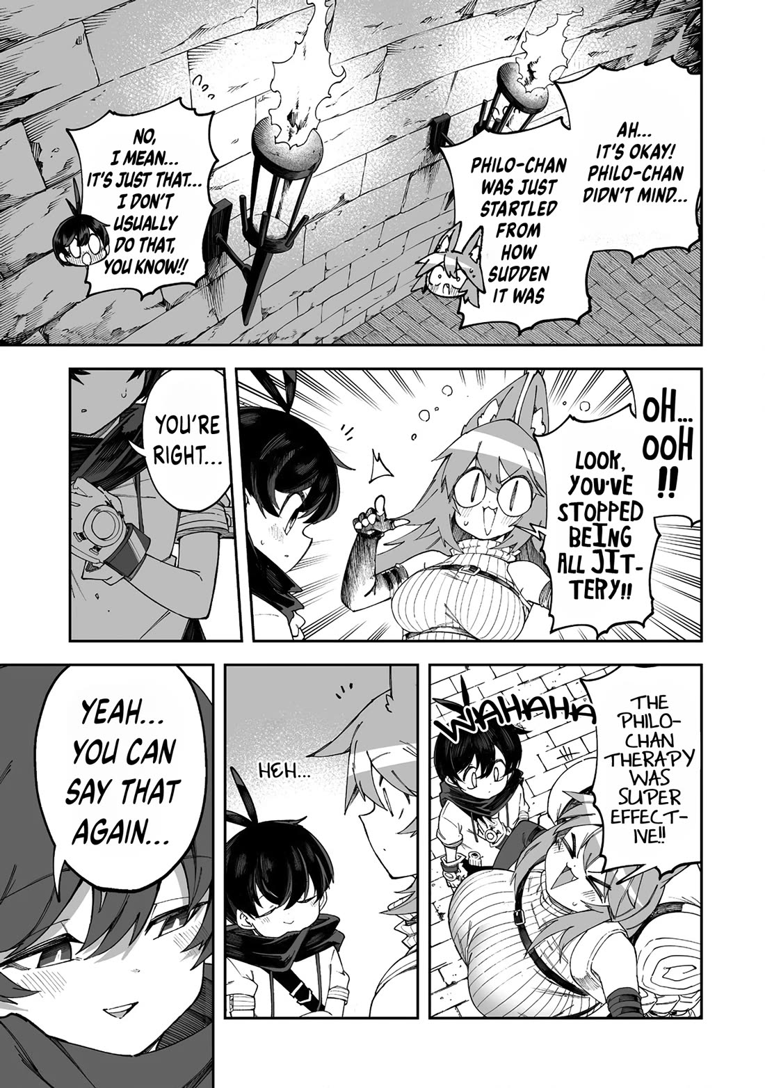 Shiboritoranaide, Onna Shounin-san chapter 49.2 page 8