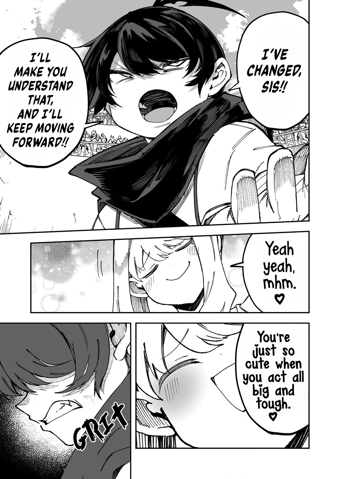 Shiboritoranaide, Onna Shounin-san chapter 50.1 page 11