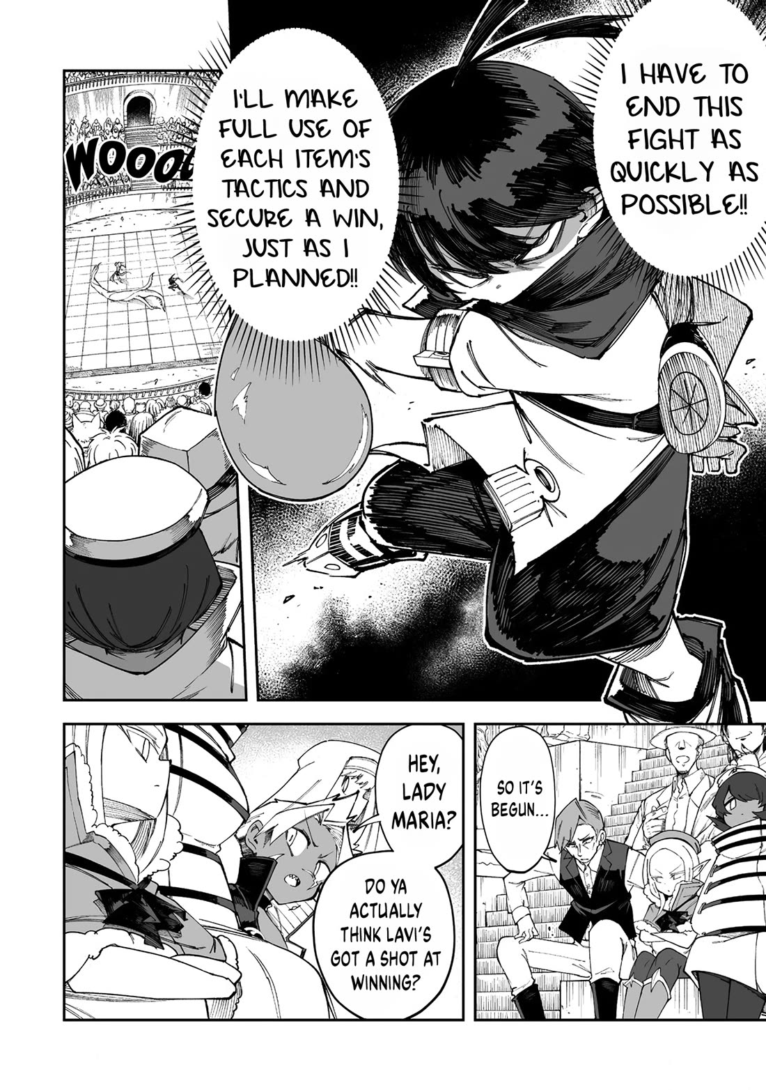 Shiboritoranaide, Onna Shounin-san chapter 50.1 page 16