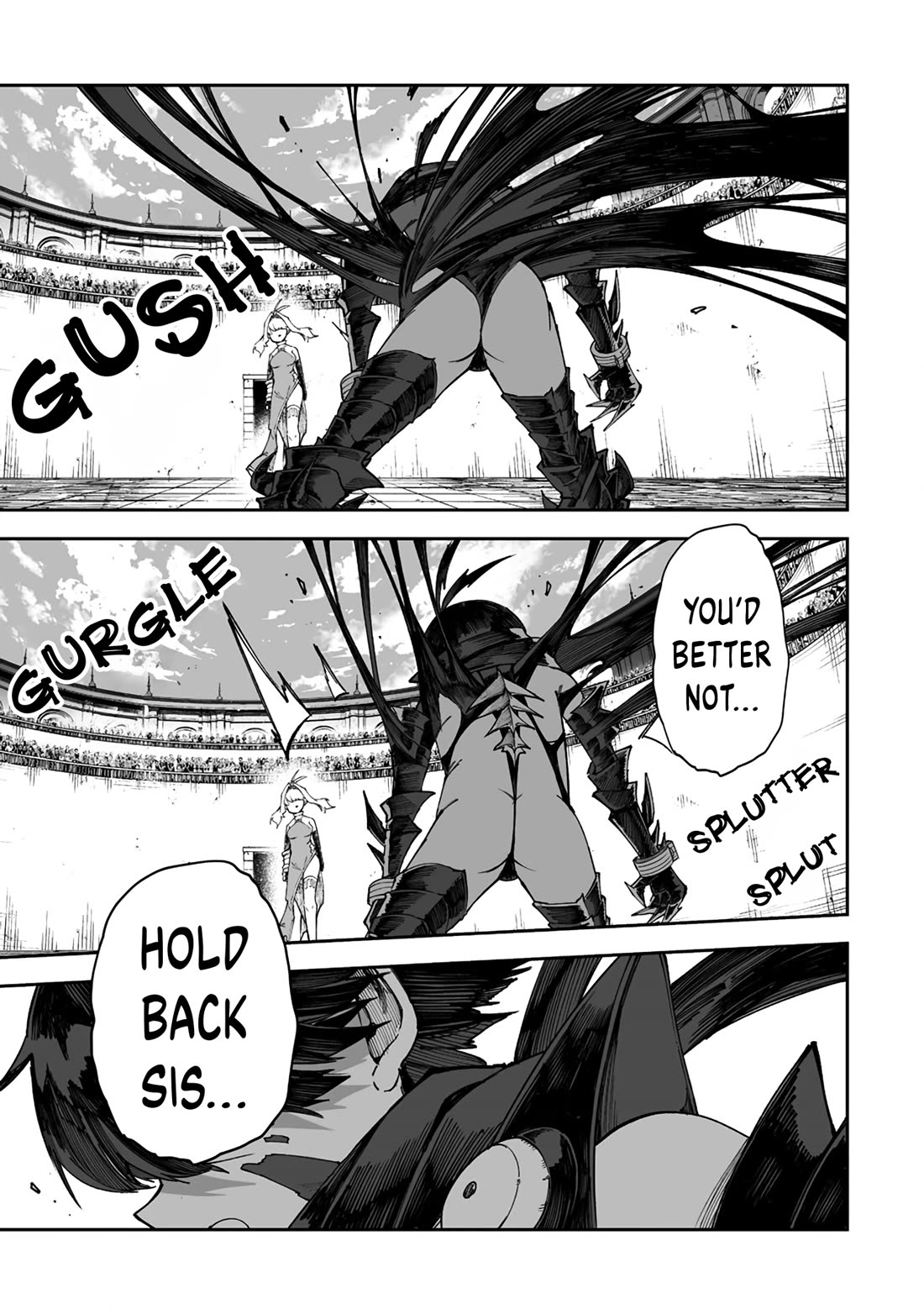 Shiboritoranaide, Onna Shounin-san chapter 50.2 page 17