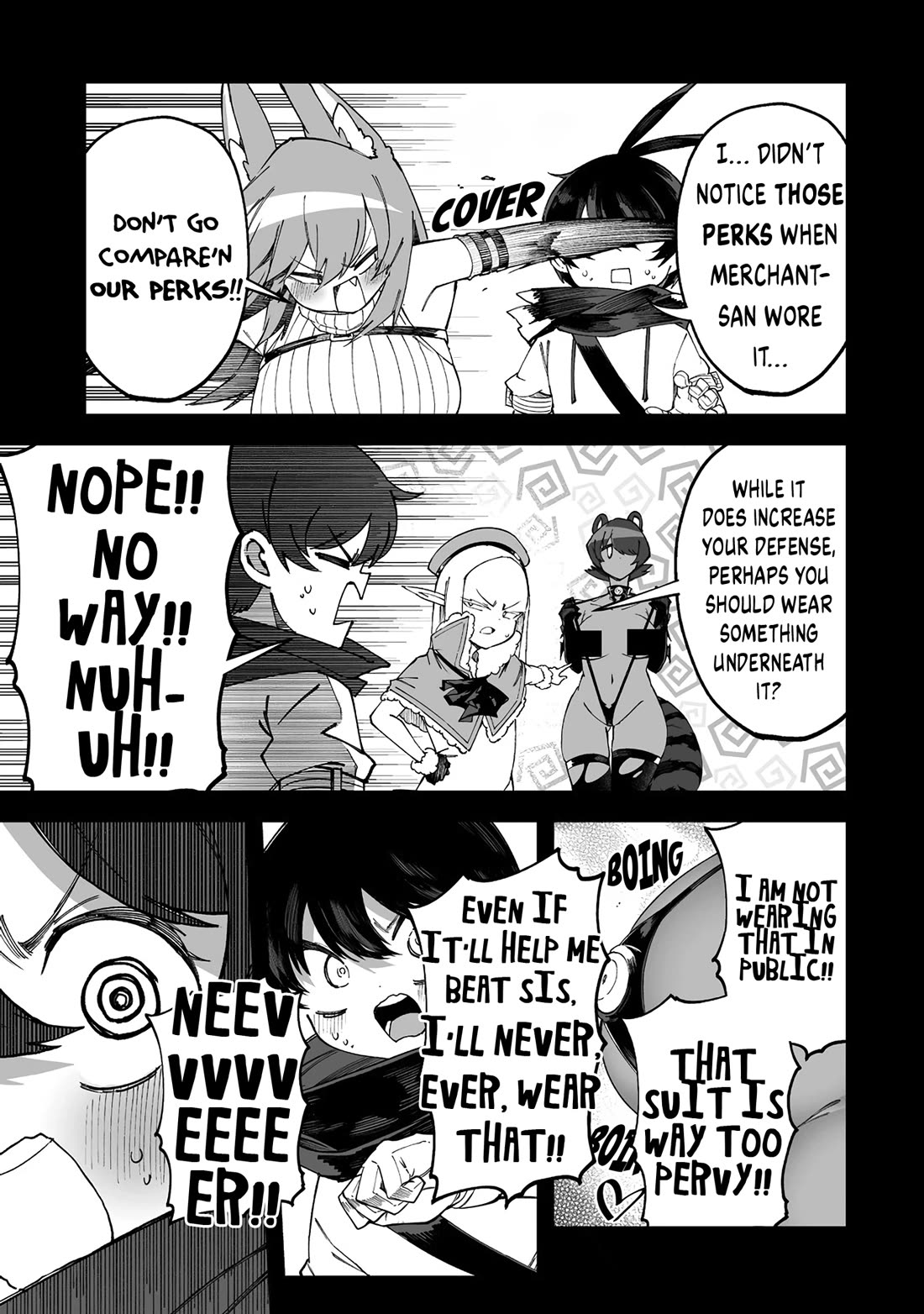 Shiboritoranaide, Onna Shounin-san chapter 51.1 page 3