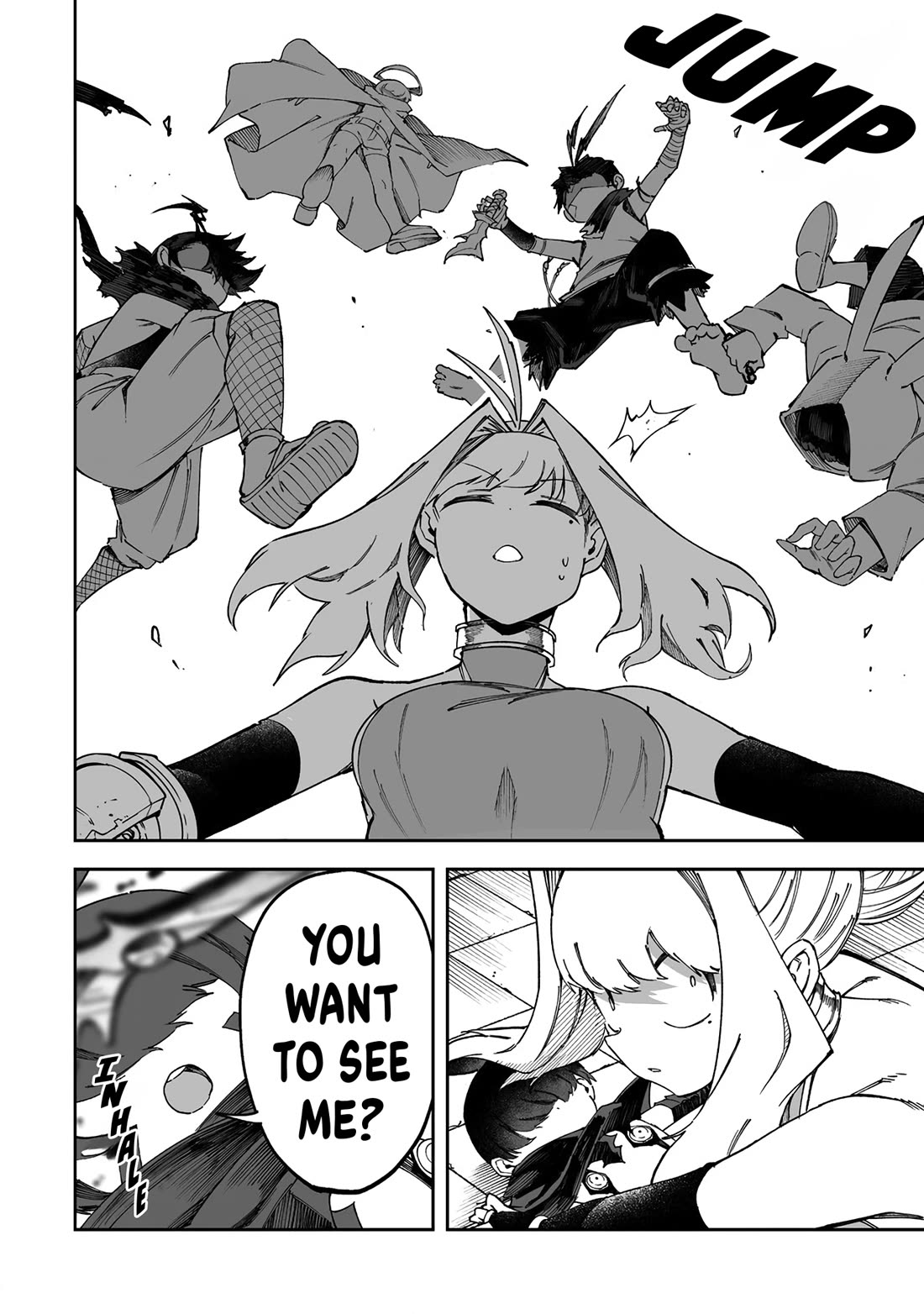 Shiboritoranaide, Onna Shounin-san chapter 51.2 page 8