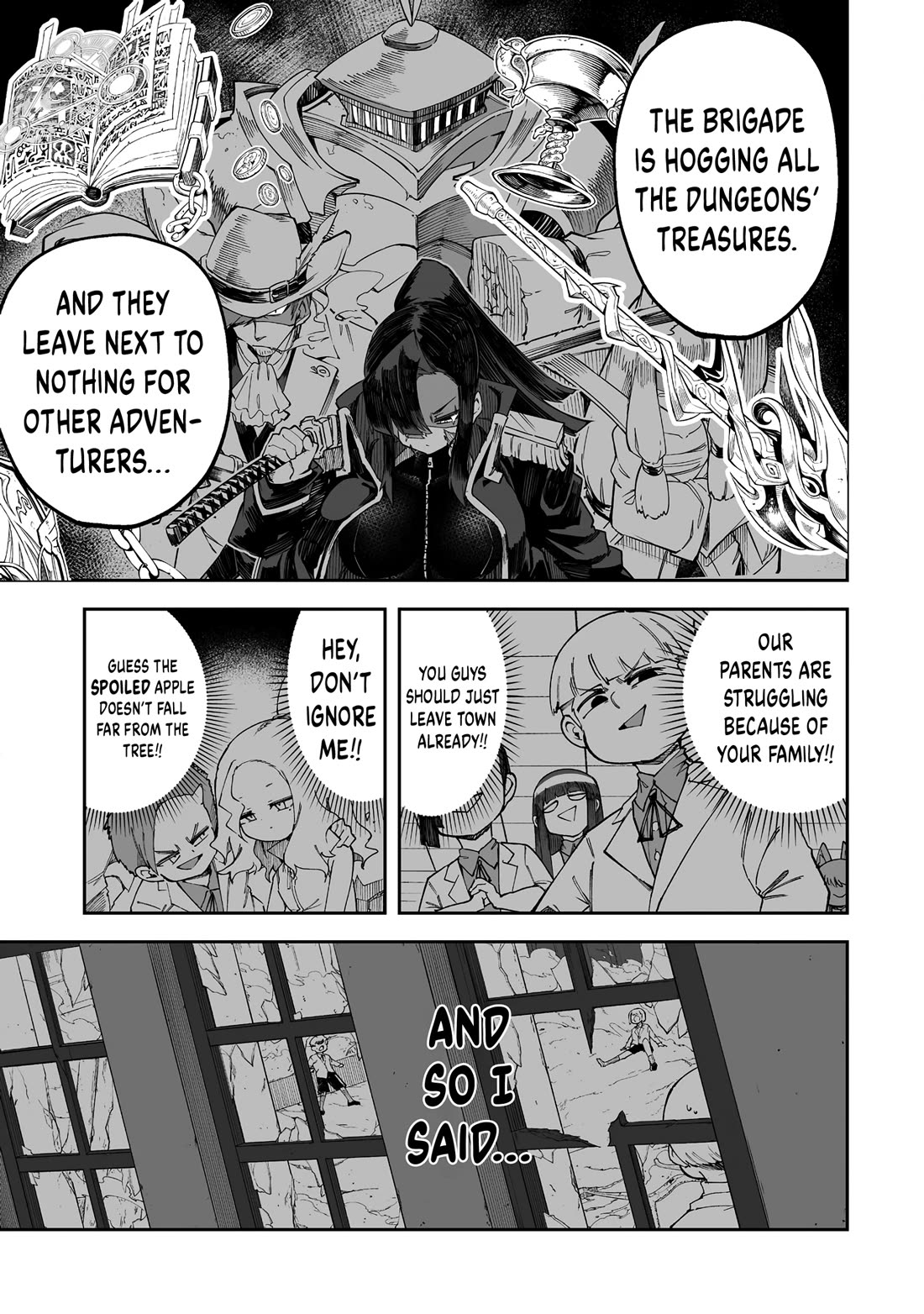 Shiboritoranaide, Onna Shounin-san chapter 52.1 page 3