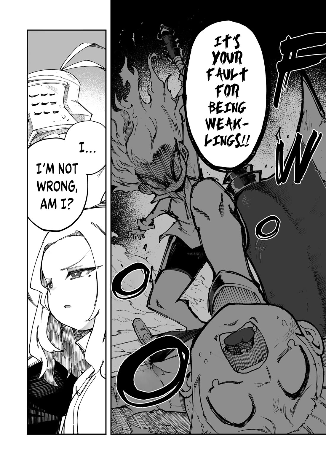 Shiboritoranaide, Onna Shounin-san chapter 52.1 page 4