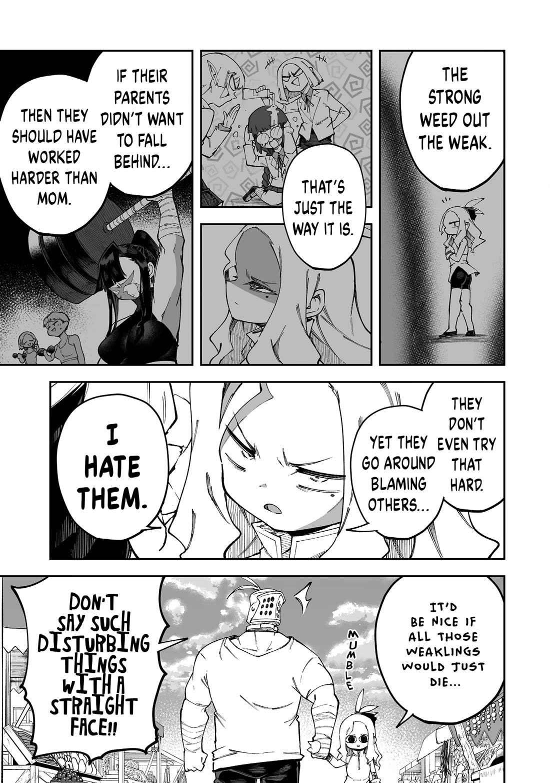 Shiboritoranaide, Onna Shounin-san chapter 52.1 page 5