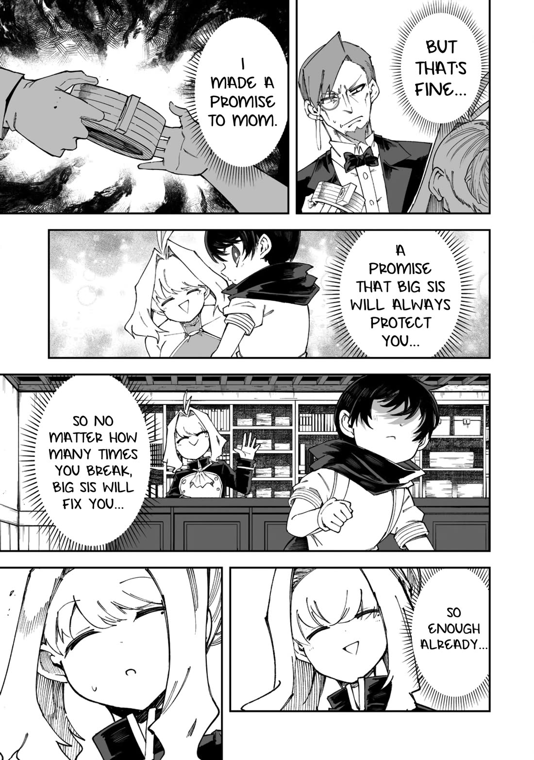 Shiboritoranaide, Onna Shounin-san chapter 52.2 page 12