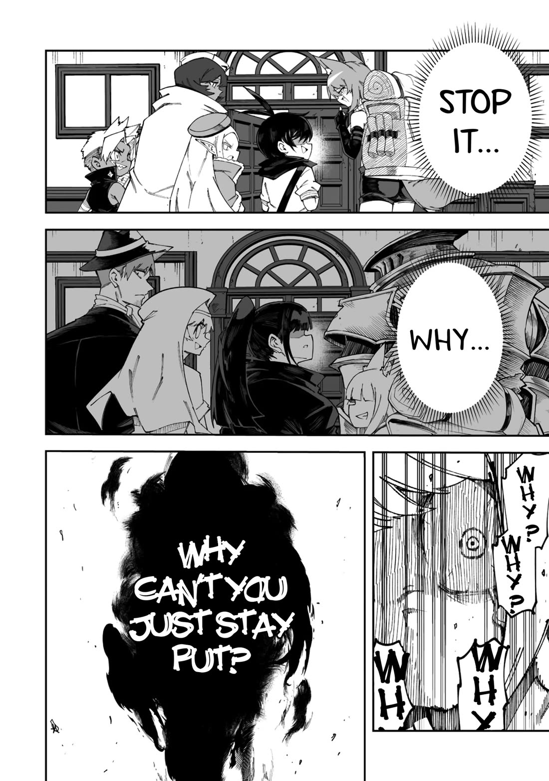 Shiboritoranaide, Onna Shounin-san chapter 52.2 page 13