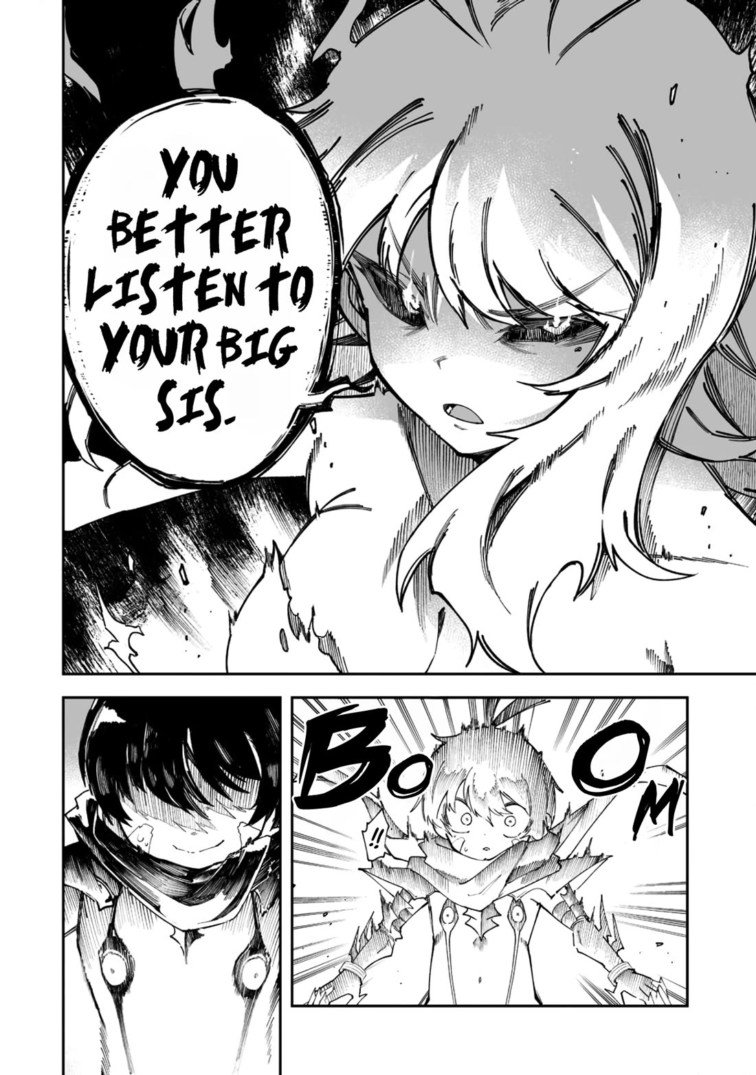 Shiboritoranaide, Onna Shounin-san chapter 52.2 page 17