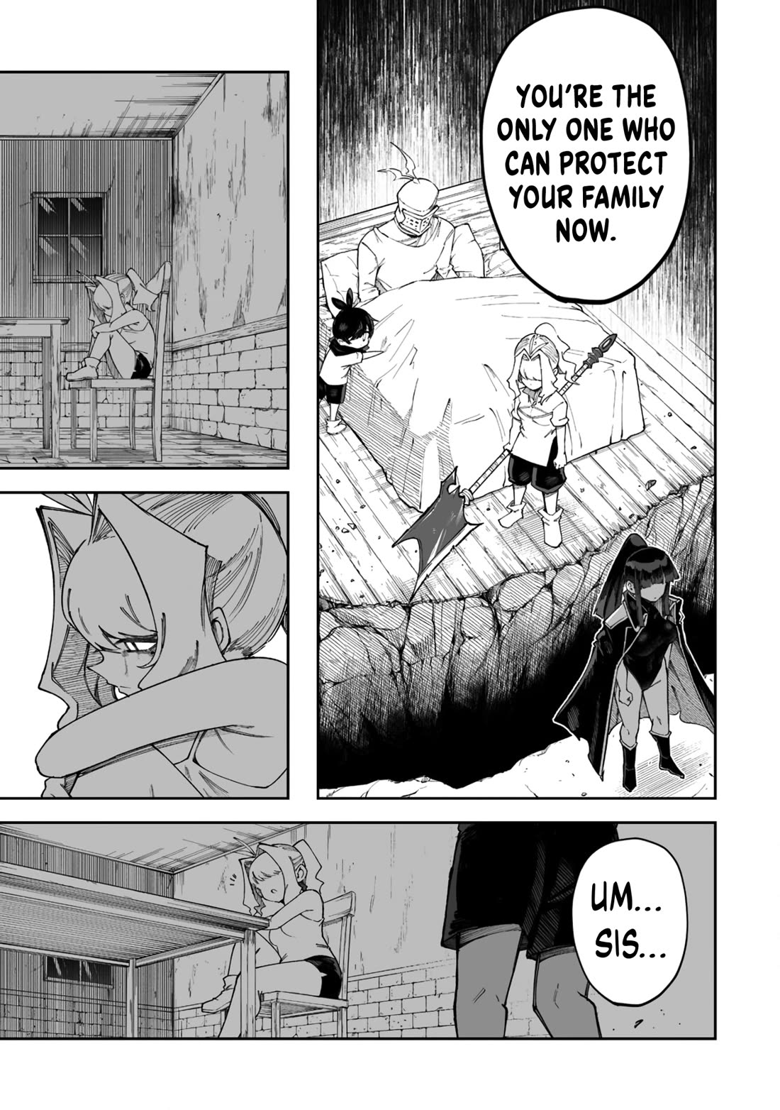 Shiboritoranaide, Onna Shounin-san chapter 52.2 page 8