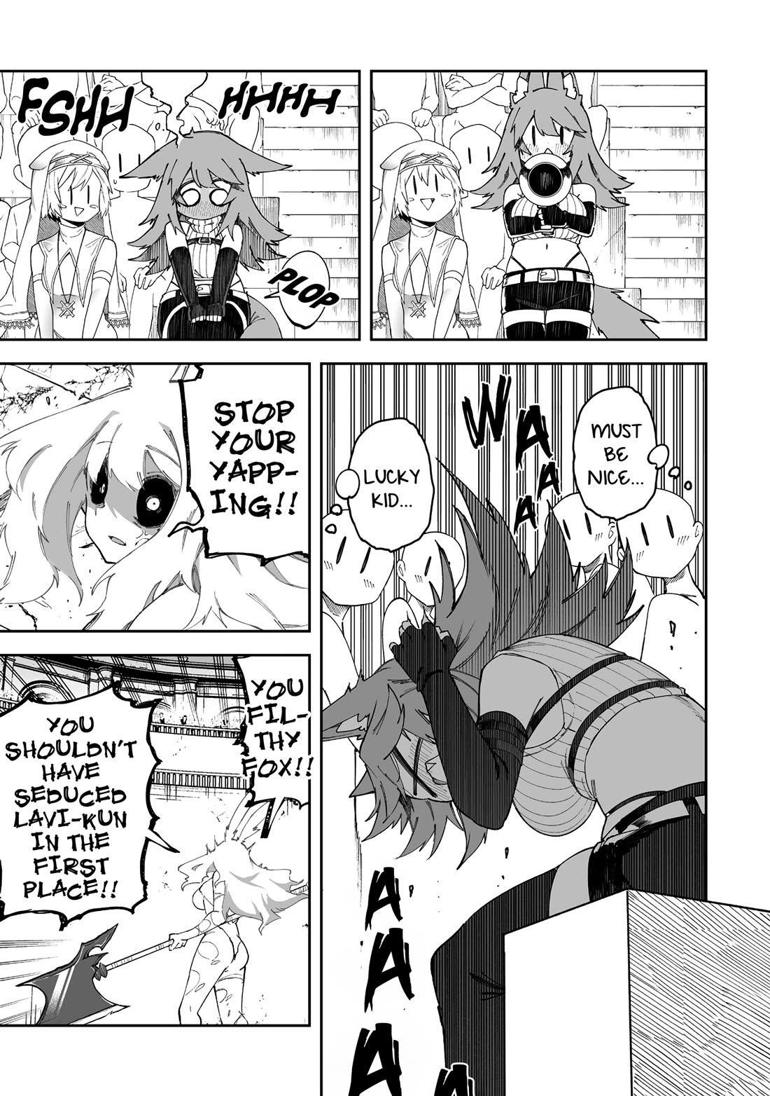 Shiboritoranaide, Onna Shounin-san chapter 53.1 page 11