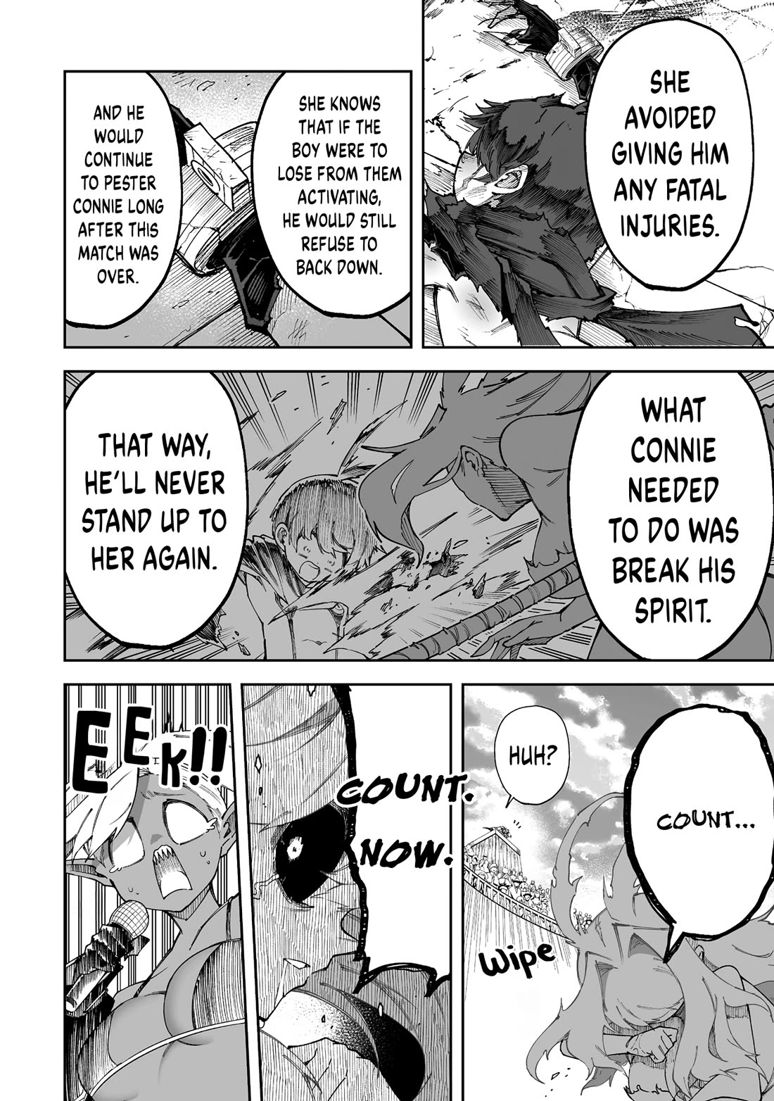 Shiboritoranaide, Onna Shounin-san chapter 53.1 page 4