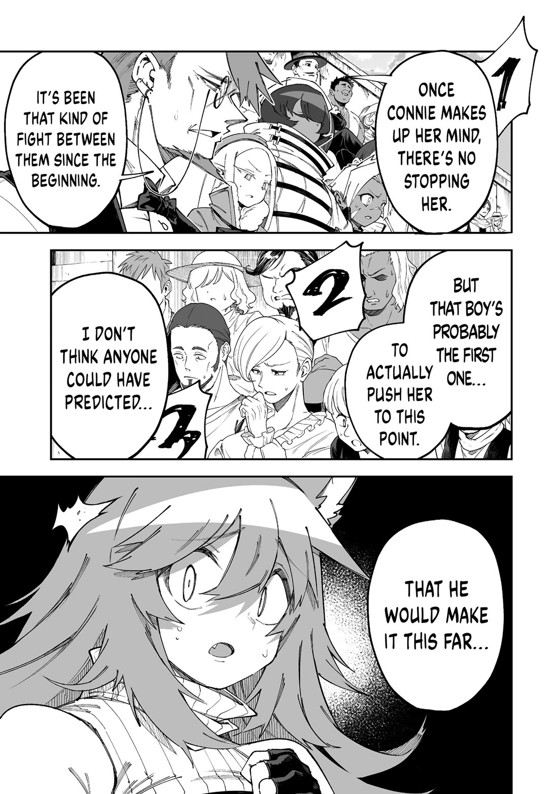 Shiboritoranaide, Onna Shounin-san chapter 53.1 page 5