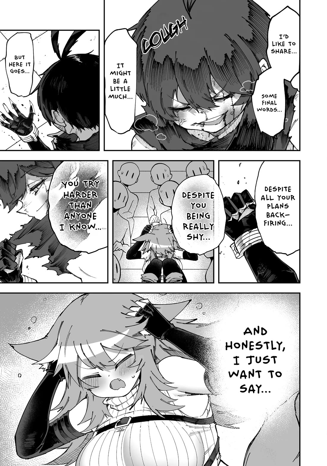 Shiboritoranaide, Onna Shounin-san chapter 53.2 page 1