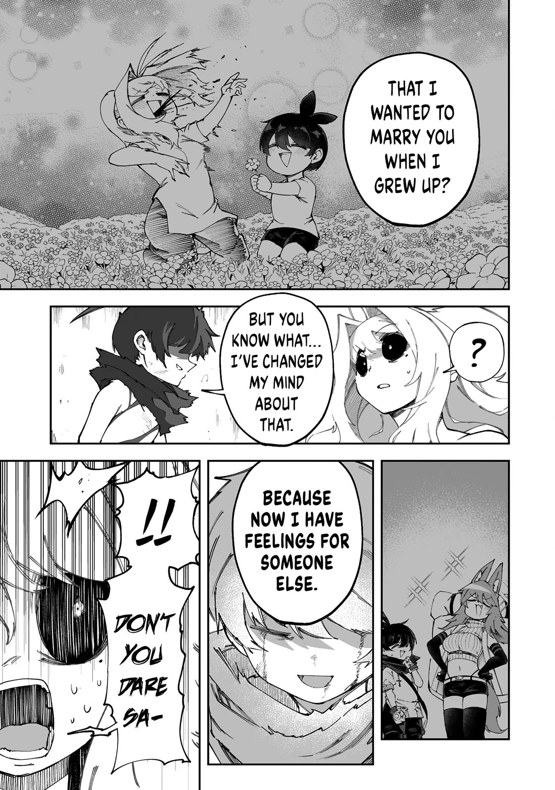 Shiboritoranaide, Onna Shounin-san chapter 53.2 page 3