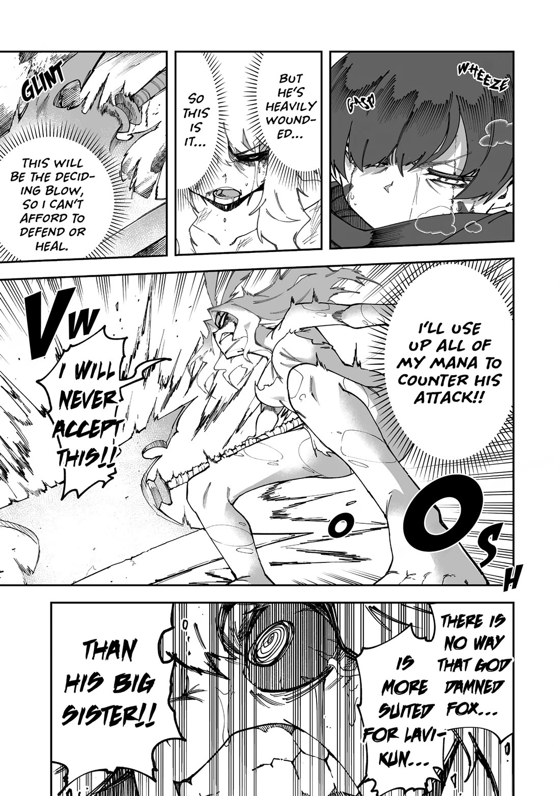 Shiboritoranaide, Onna Shounin-san chapter 53.2 page 8