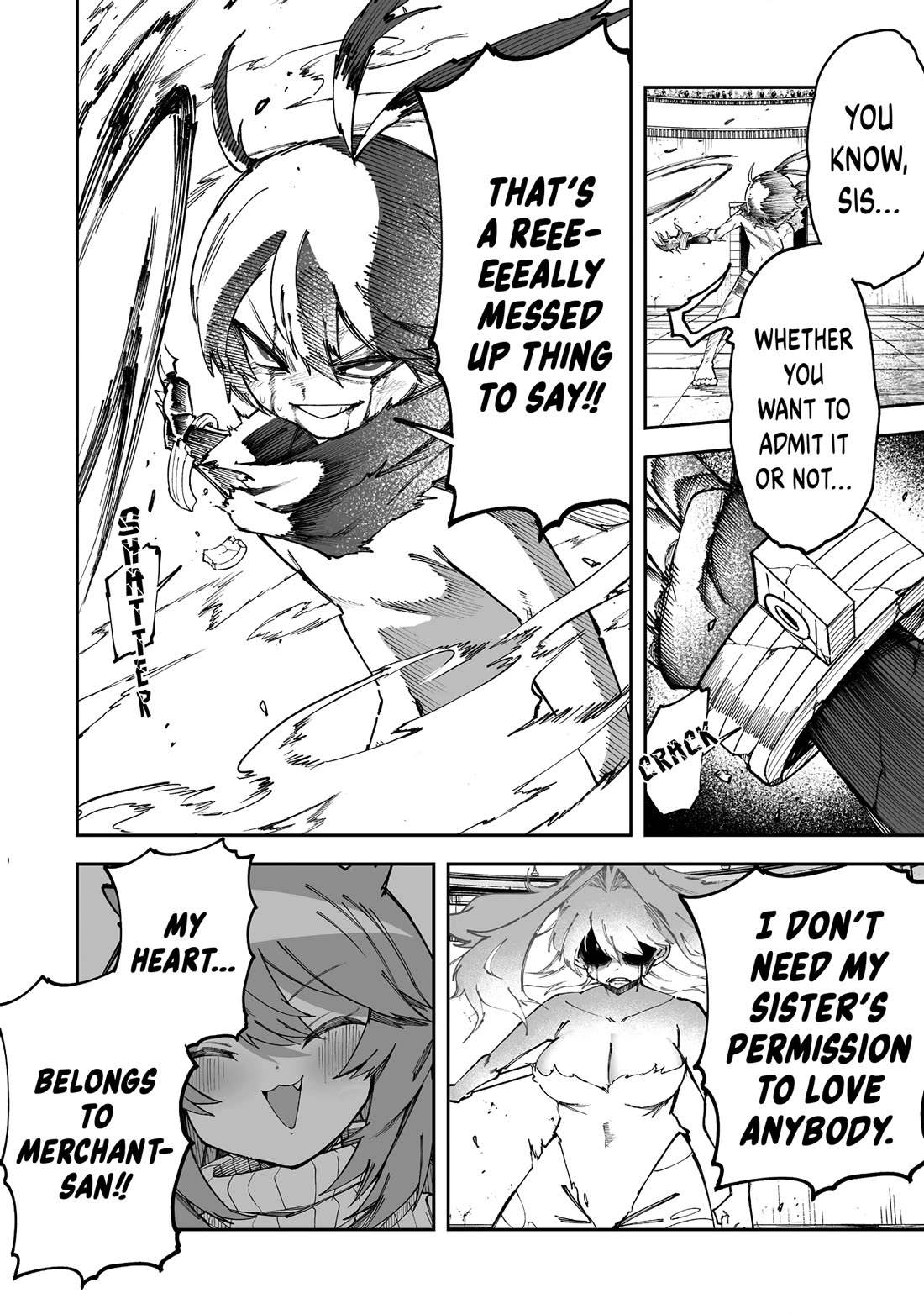 Shiboritoranaide, Onna Shounin-san chapter 53.2 page 9