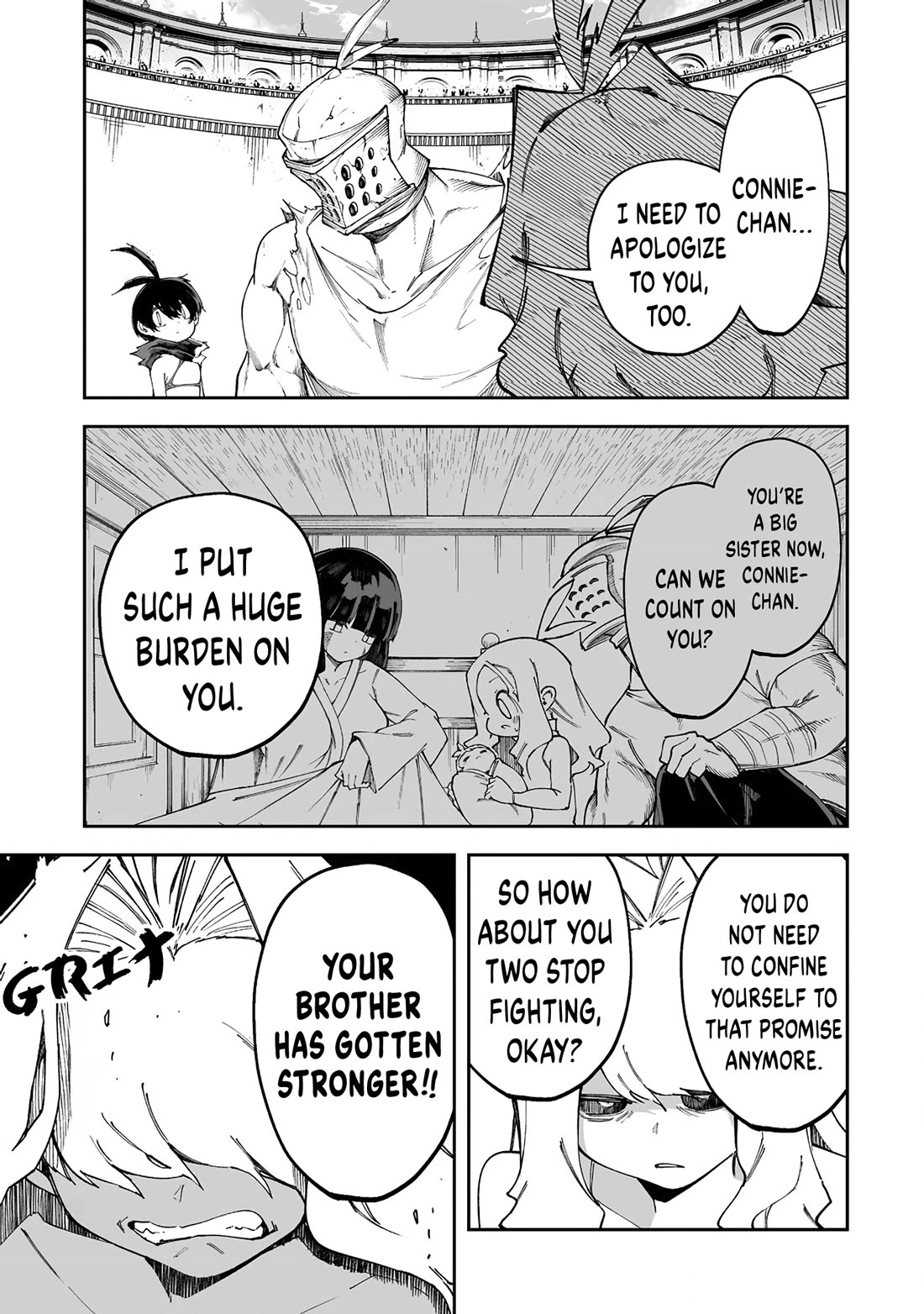 Shiboritoranaide, Onna Shounin-san chapter 54.1 page 7