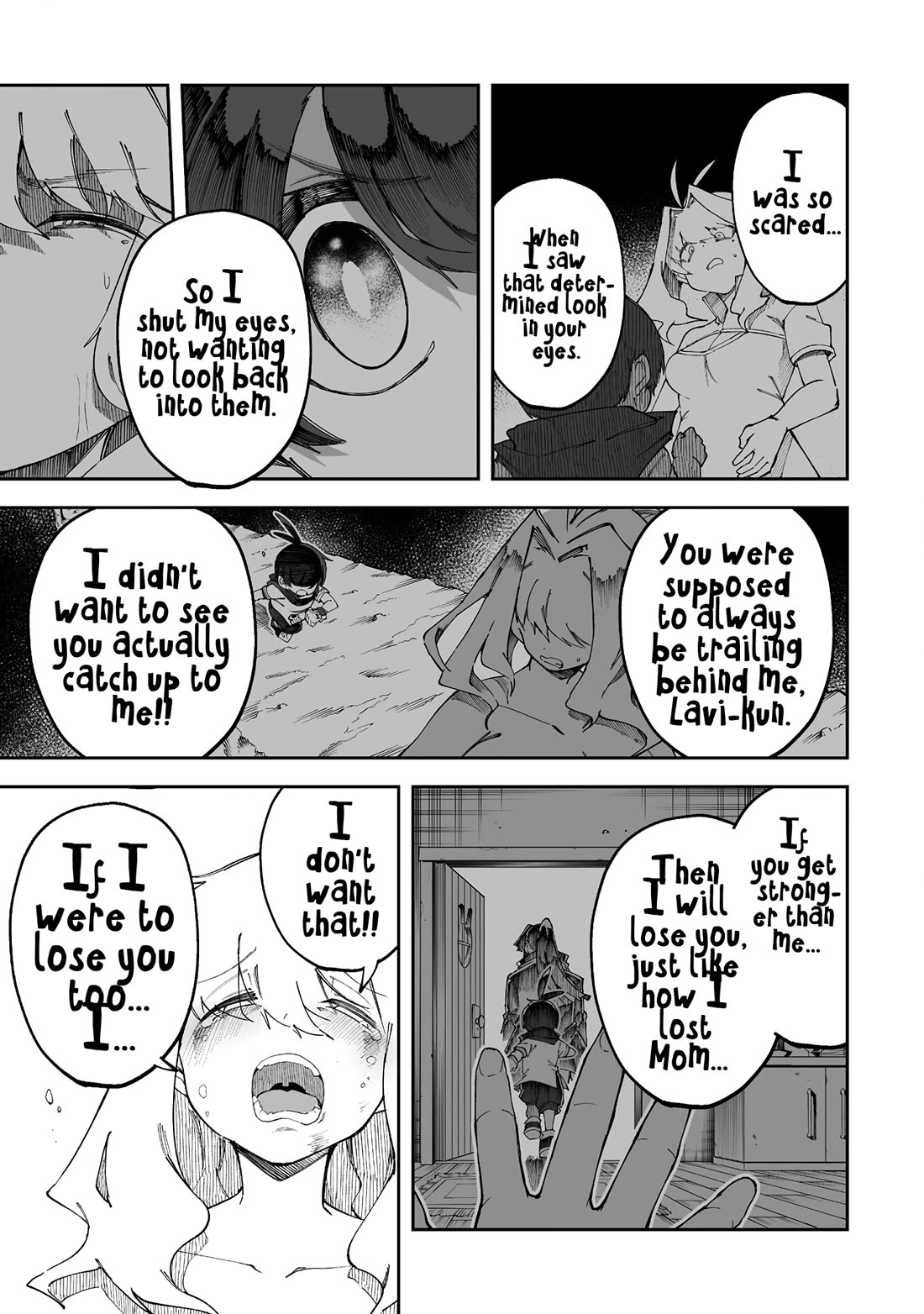 Shiboritoranaide, Onna Shounin-san chapter 54.2 page 3