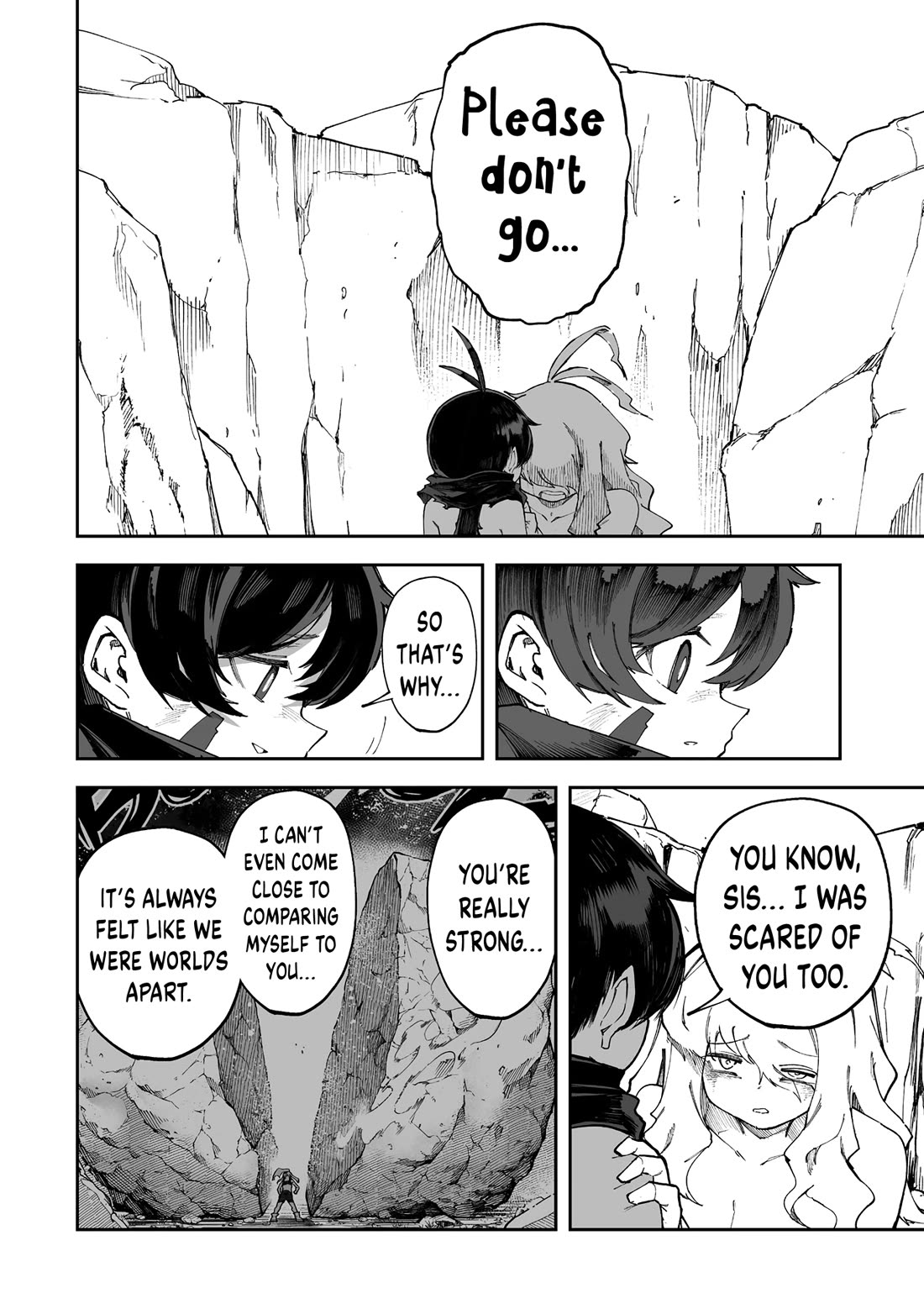 Shiboritoranaide, Onna Shounin-san chapter 54.2 page 4