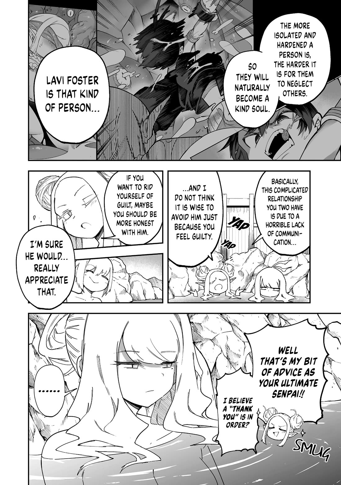 Shiboritoranaide, Onna Shounin-san chapter 55.1 page 10