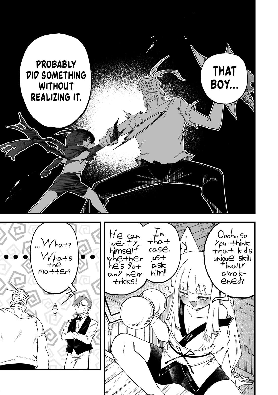 Shiboritoranaide, Onna Shounin-san chapter 55.1 page 5