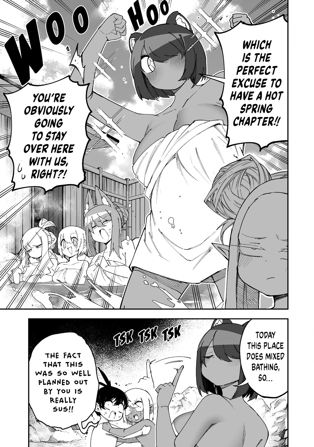 Shiboritoranaide, Onna Shounin-san chapter 55.1 page 7