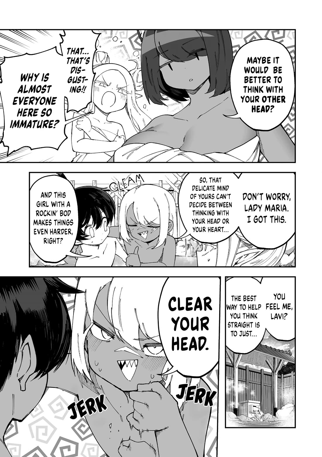 Shiboritoranaide, Onna Shounin-san chapter 55.2 page 1