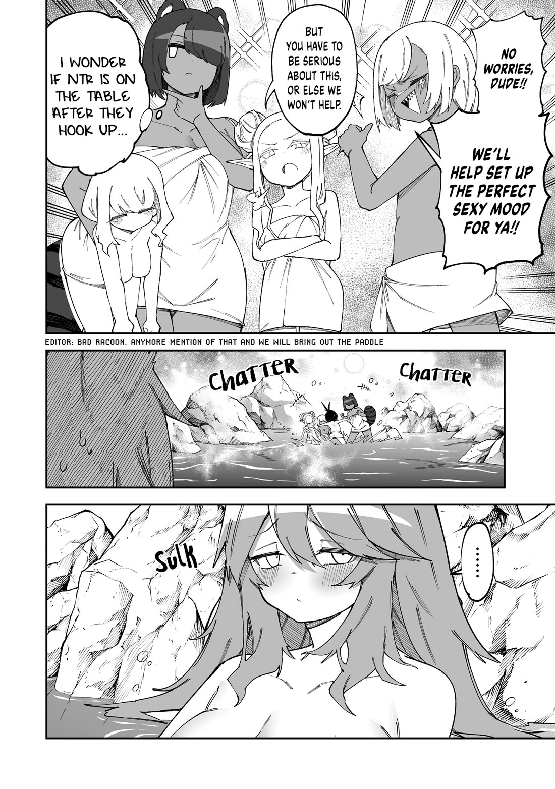 Shiboritoranaide, Onna Shounin-san chapter 55.2 page 10