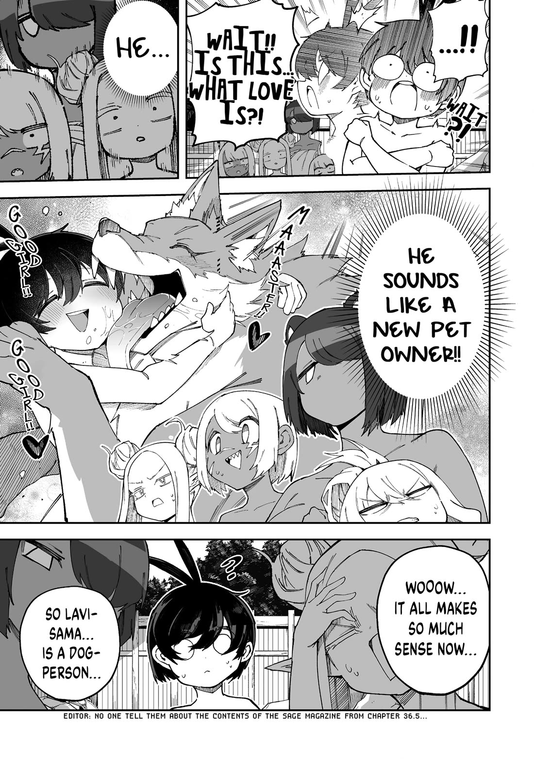 Shiboritoranaide, Onna Shounin-san chapter 55.2 page 7