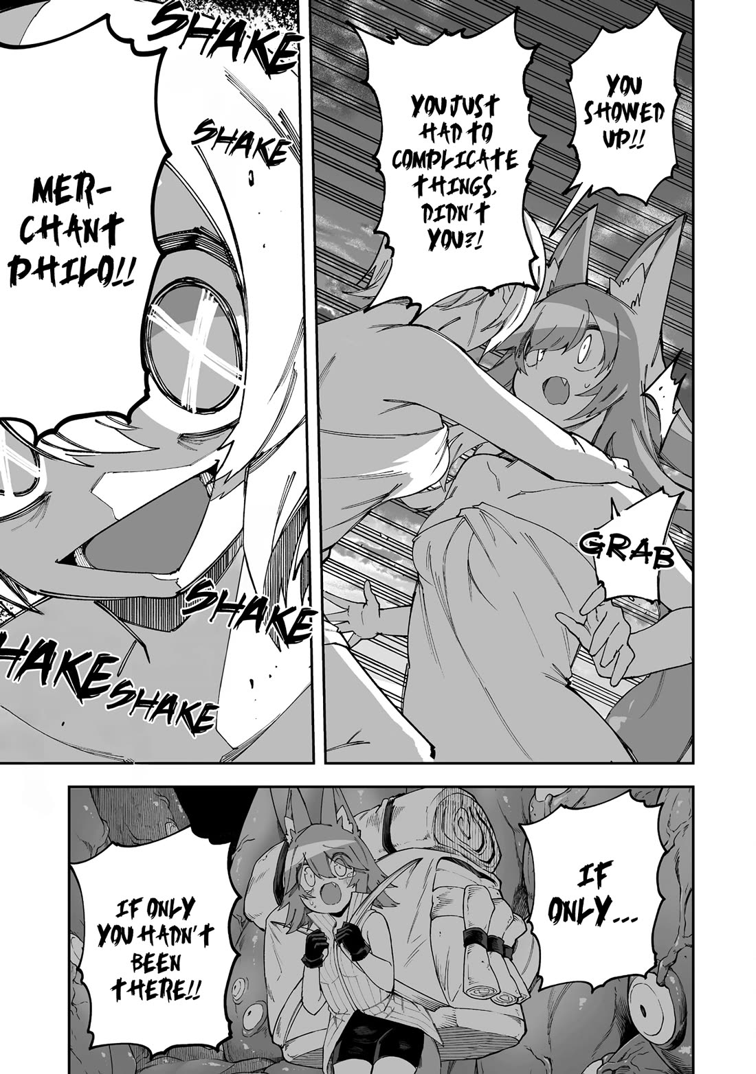 Shiboritoranaide, Onna Shounin-san chapter 56.1 page 9