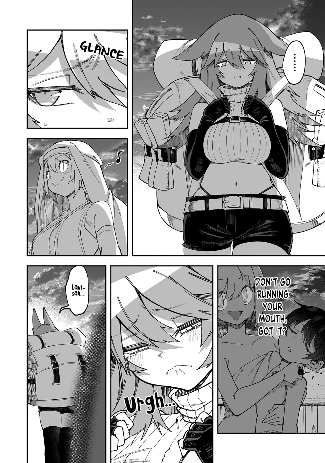 Shiboritoranaide, Onna Shounin-san chapter 56.2 page 10