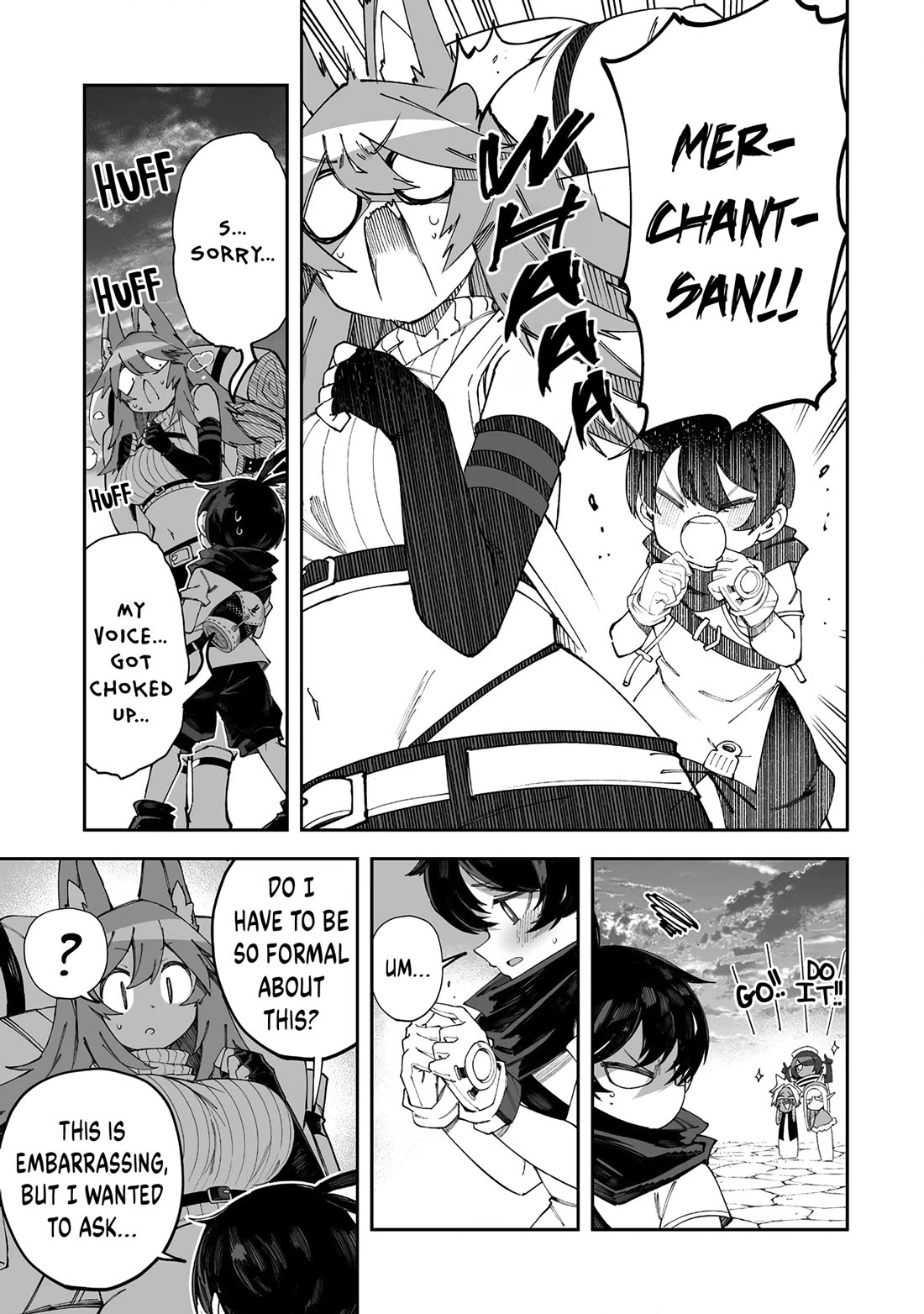 Shiboritoranaide, Onna Shounin-san chapter 56.2 page 11