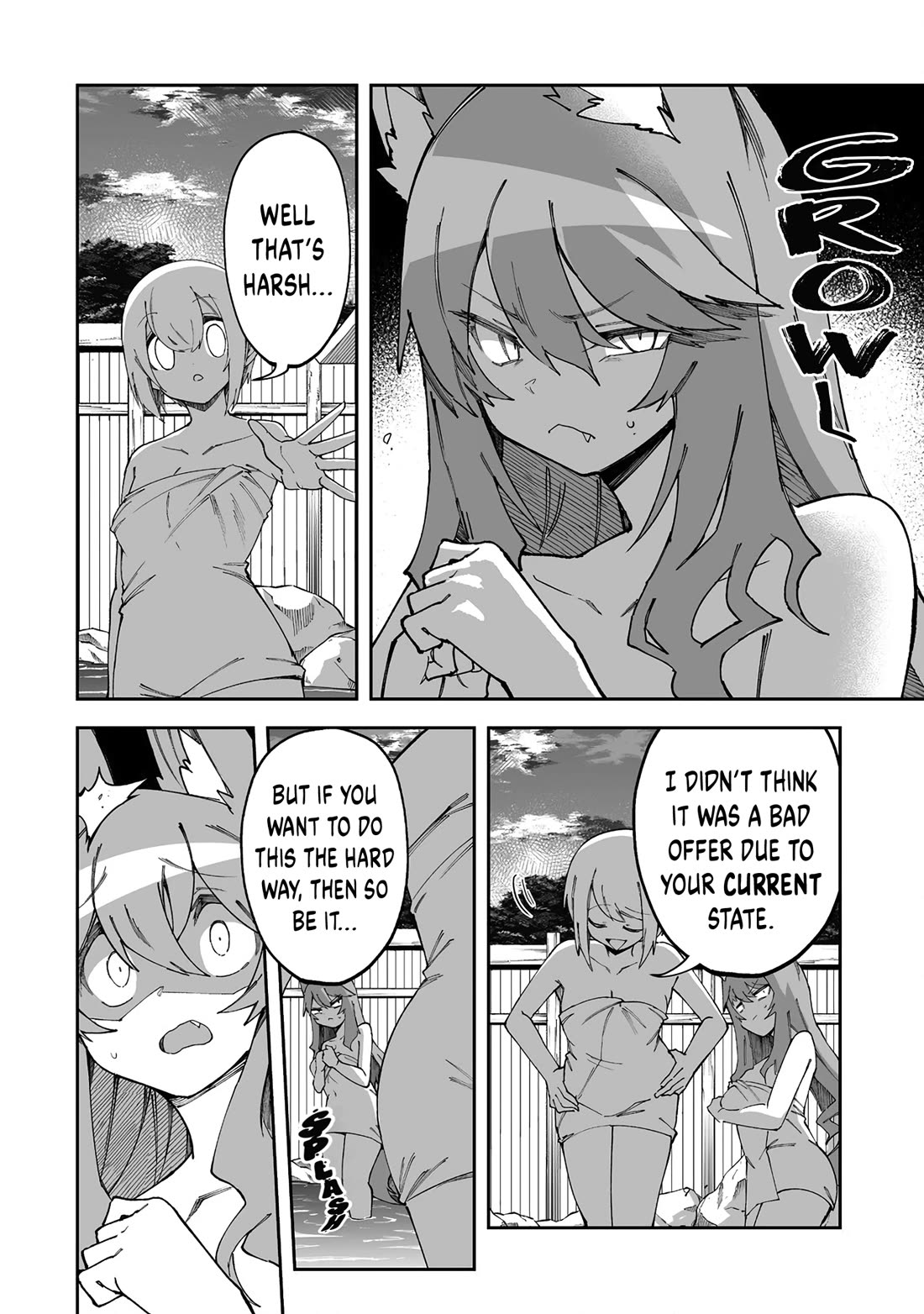 Shiboritoranaide, Onna Shounin-san chapter 56.2 page 4