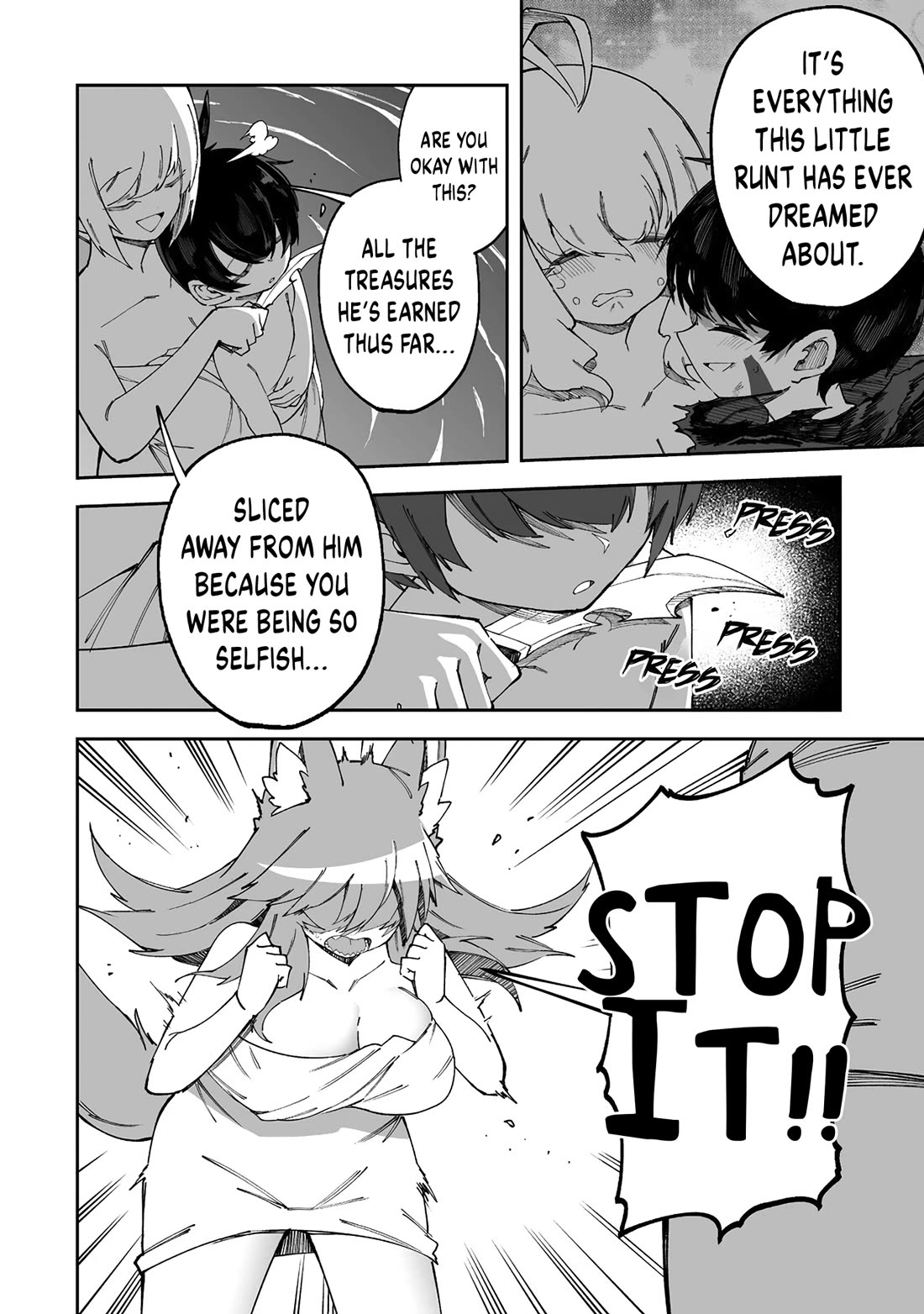 Shiboritoranaide, Onna Shounin-san chapter 56.2 page 6