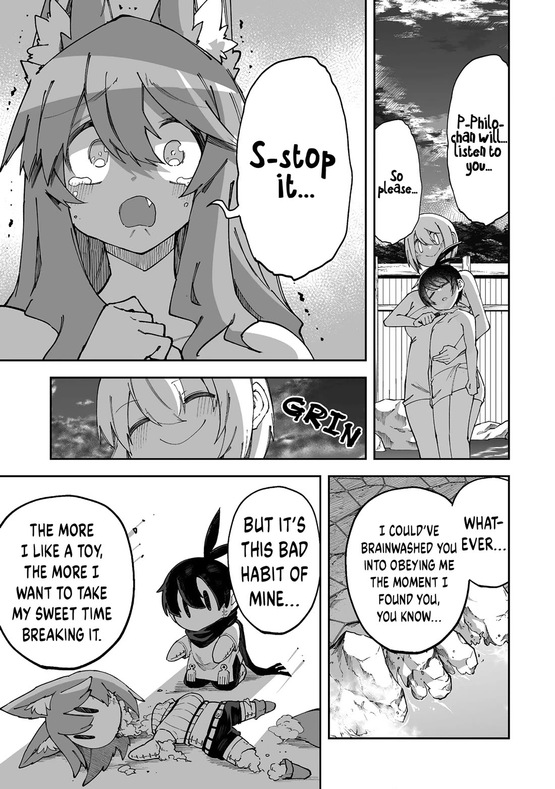 Shiboritoranaide, Onna Shounin-san chapter 56.2 page 7