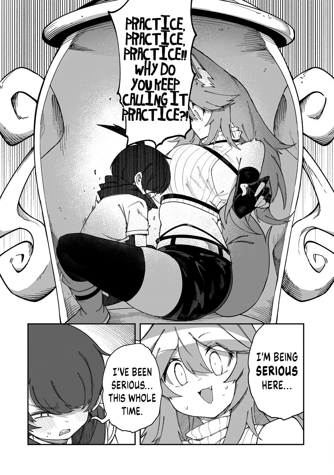 Shiboritoranaide, Onna Shounin-san chapter 57.2 page 10