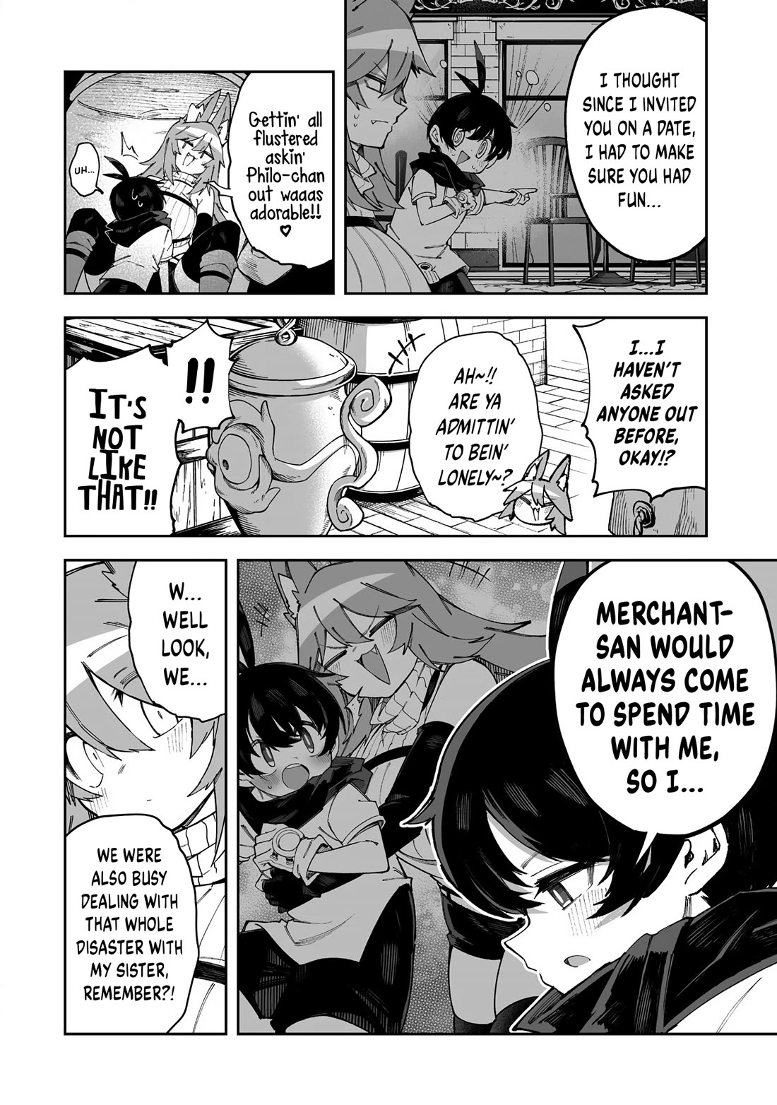 Shiboritoranaide, Onna Shounin-san chapter 57.2 page 6