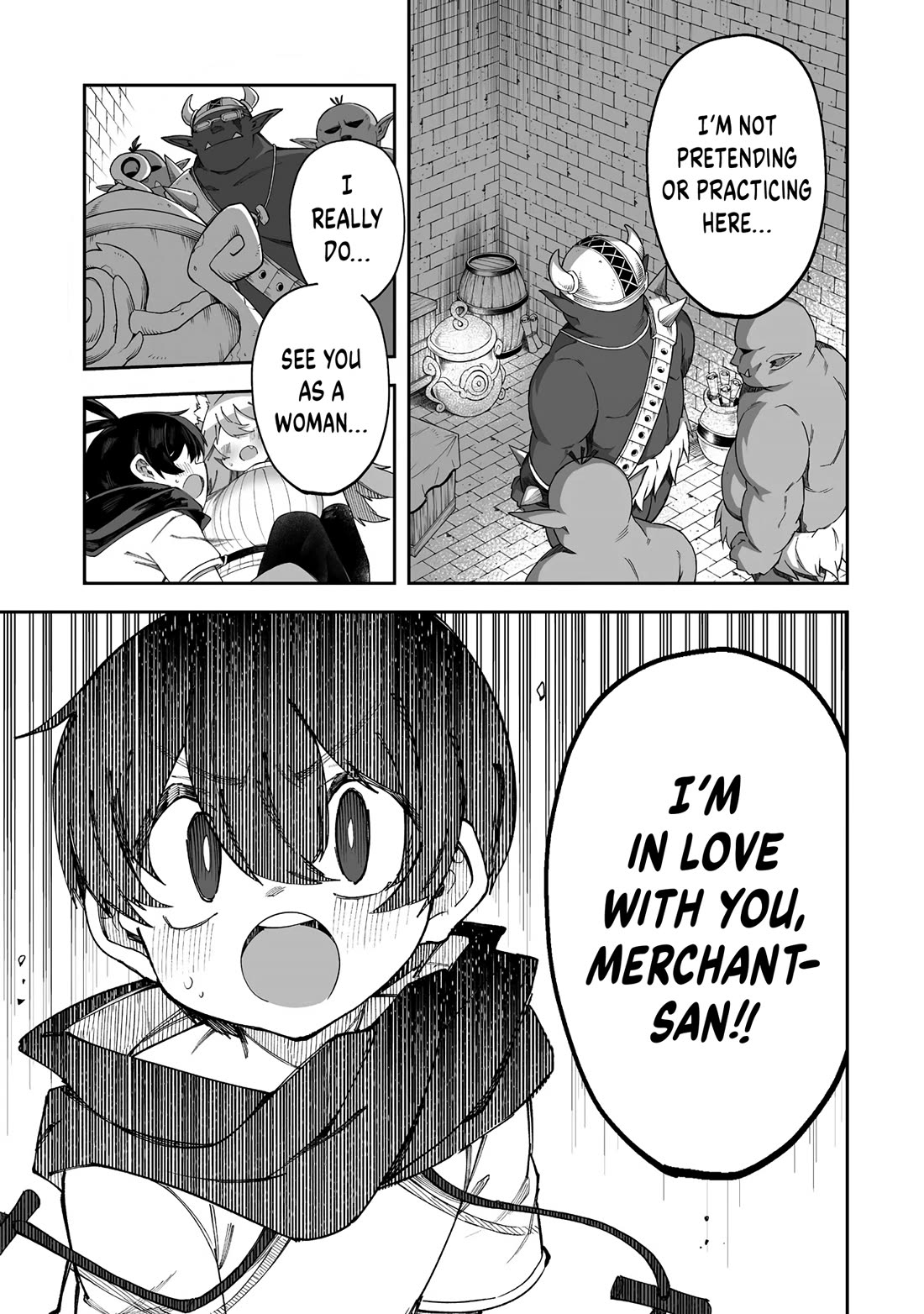 Shiboritoranaide, Onna Shounin-san chapter 58.1 page 1