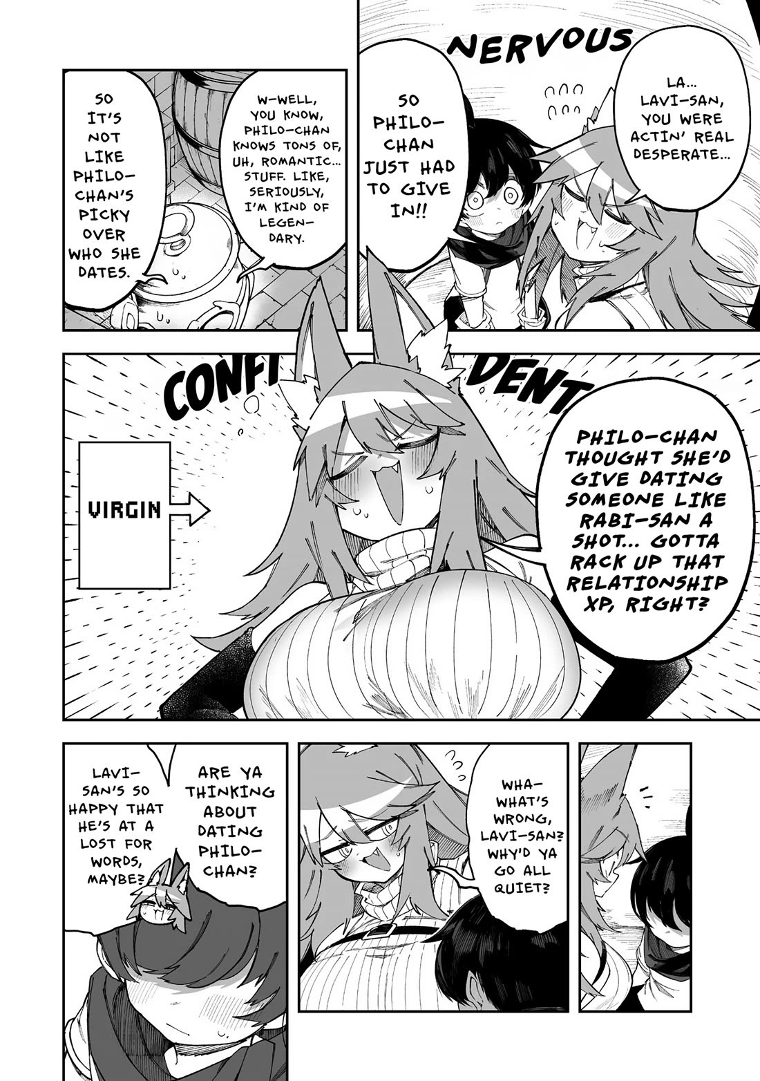 Shiboritoranaide, Onna Shounin-san chapter 58.1 page 10