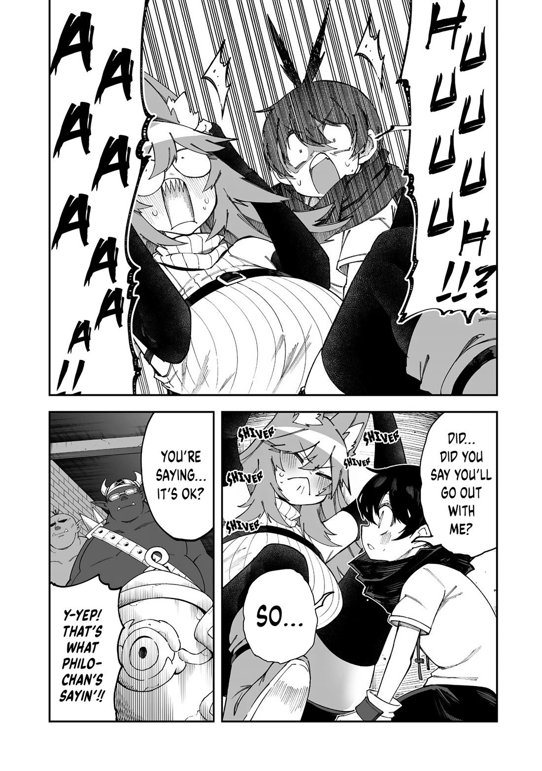 Shiboritoranaide, Onna Shounin-san chapter 58.1 page 9